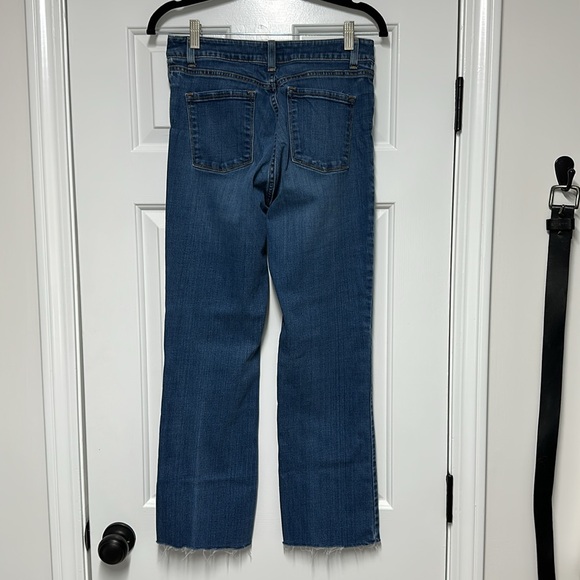 L.L. Bean Classic Fit Jeans with Raw Hem - Picture 2 of 3